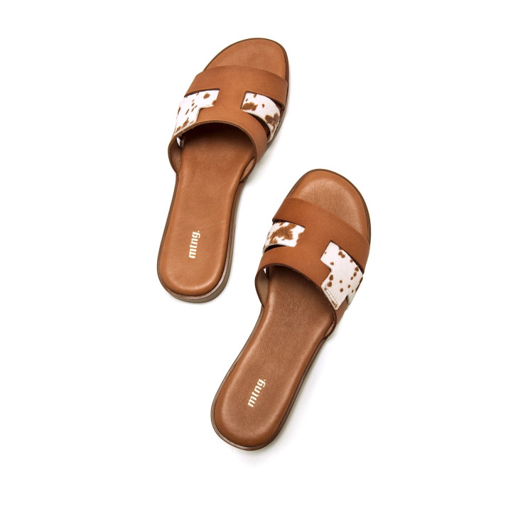 SANDALIAS DE MUJER MUSTANG ALYSA MARRON 54181 60748 - Querol online