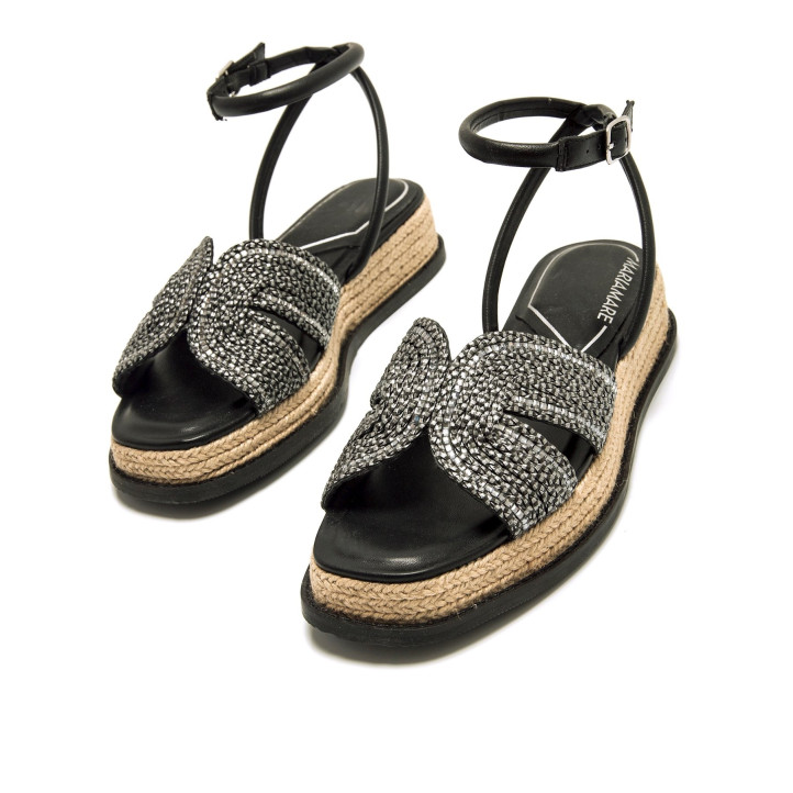 SANDALIAS DE MUJER MARIAMARE GAETA GRIS 68585 60503 - Querol online