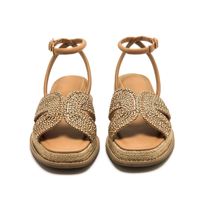SANDALIAS DE MUJER MARIAMARE GAETA BEIGE 68585 60502 - Querol online
