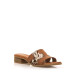 SANDALIAS DE MUJER MUSTANG INES MARRON 55870 60745 - Querol online