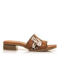 SANDALIAS DE MUJER MUSTANG INES MARRON 55870 60745 - Querol online
