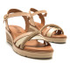 SANDALIAS DE MUJER MUSTANG MARIELLA ORO 54556 60356 - Querol online