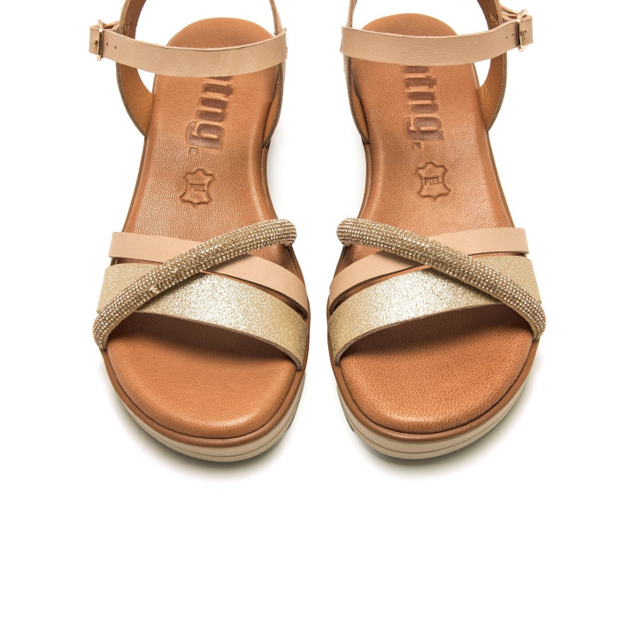 SANDALIAS DE MUJER MUSTANG MARIELLA ORO 54556 60356 - Querol online