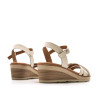 SANDALIAS DE MUJER MUSTANG MARIELLA PLATA 54556 60354