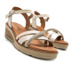 SANDALIAS DE MUJER MUSTANG MARIELLA PLATA 54556 60354 - Querol online