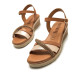 SANDALIAS DE MUJER MUSTANG MARIELLA MARRON 54556 60355 - Querol online