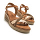 SANDALIAS DE MUJER MUSTANG MARIELLA MARRON 54556 60355 - Querol online