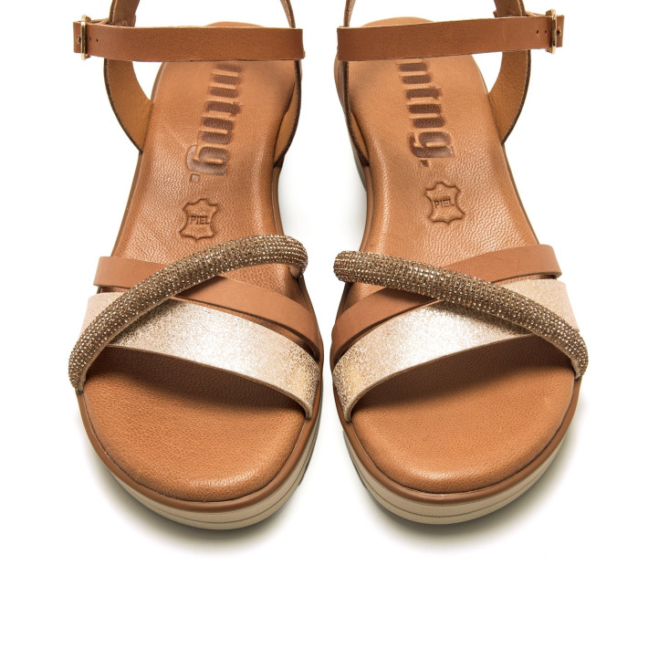 SANDALIAS DE MUJER MUSTANG MARIELLA MARRON 54556 60355 - Querol online