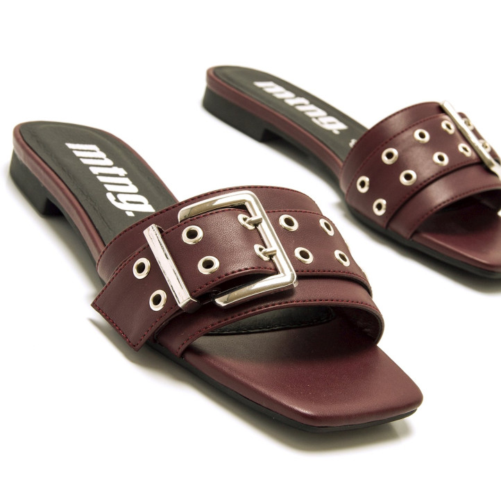SANDALIAS DE MUJER MUSTANG NECANE ROJO 55293 60159 - Querol online
