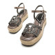 SANDALIAS DE MUJER MARIAMARE RICCIA PLATA 68564 60495 - Querol online