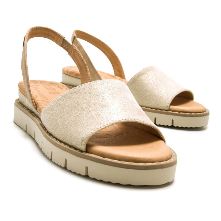 SANDALIAS DE MUJER MUSTANG SIREN ORO 53282 60267 - Querol online
