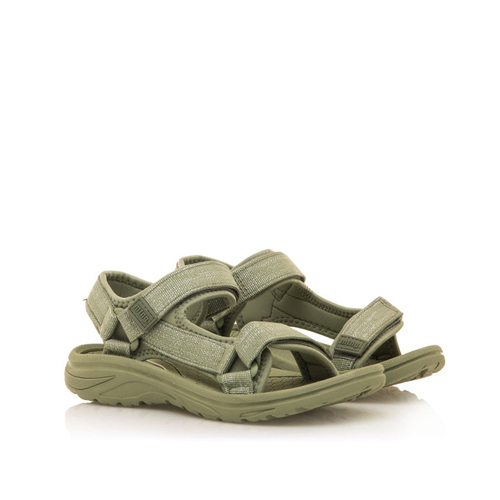 SANDALIAS DE MUJER MUSTANG TORNADO VERDE 60804 60424 - Querol online