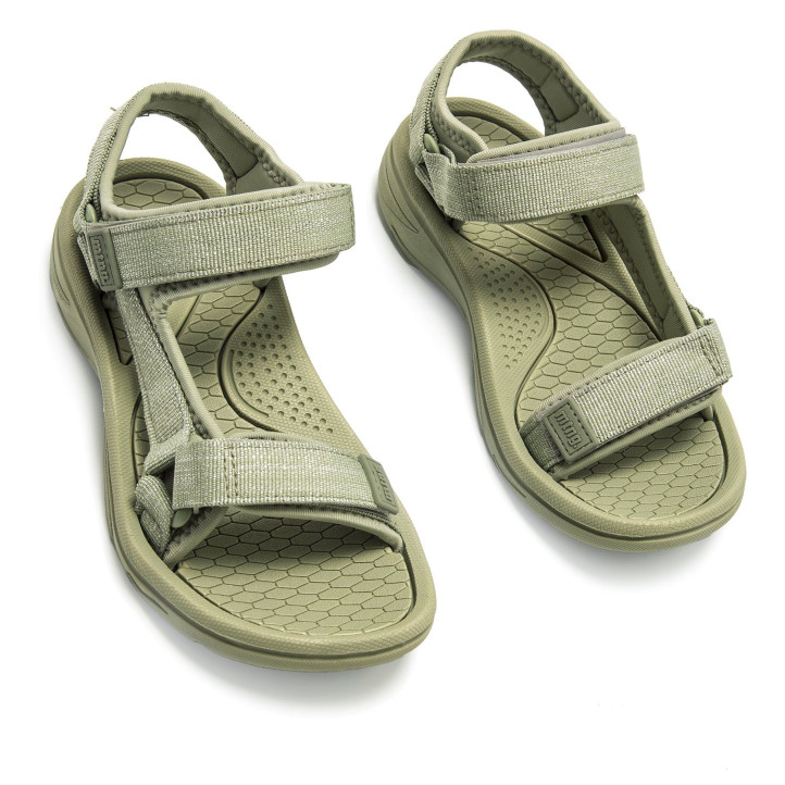 SANDALIAS DE MUJER MUSTANG TORNADO VERDE 60804 60424 - Querol online