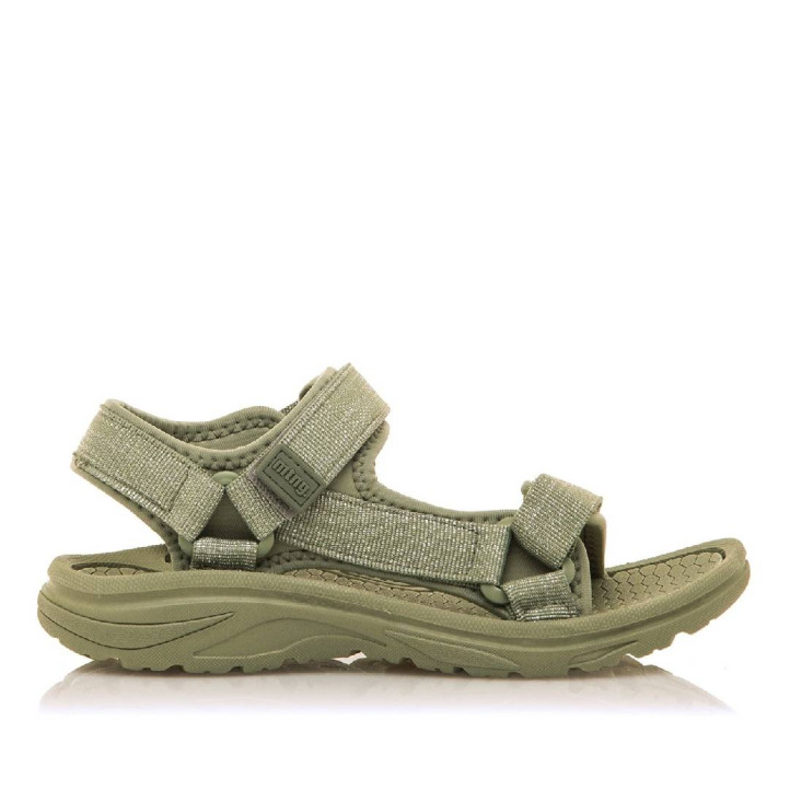 SANDALIAS DE MUJER MUSTANG TORNADO VERDE 60804 60424 - Querol online
