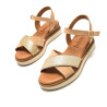 SANDALIAS DE MUJER MUSTANG DANIELA BEIGE 54530 60323