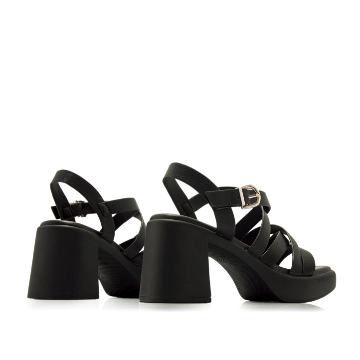 SANDALIAS DE MUJER MUSTANG ELIANA NEGRO 53762 60334 - Querol online