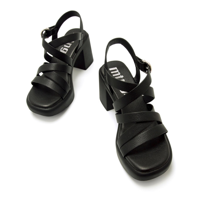 SANDALIAS DE MUJER MUSTANG ELIANA NEGRO 53762 60334 - Querol online