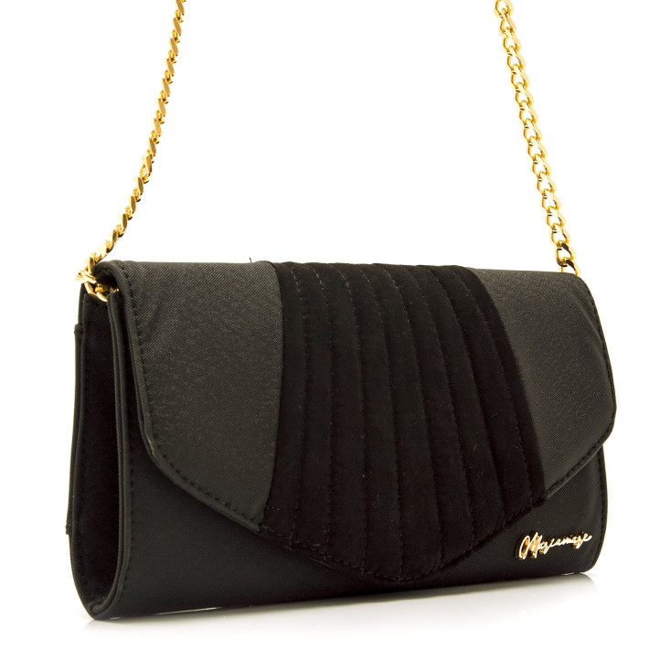 BOLSOS DE MANO DE MUJER MARIAMARE DEENA NEGRO DEENA 59857 - Querol online