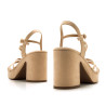 SANDALIAS DE MUJER MUSTANG BRITT BEIGE 53436 60294