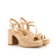 SANDALIAS DE MUJER MUSTANG BRITT BEIGE 53436 60294 - Querol online