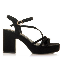SANDALIAS DE MUJER MUSTANG BRITT NEGRO 53436 60295 - Querol online
