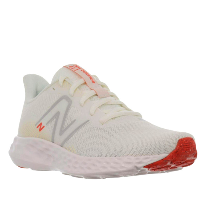 Sabatilles esportives New Balance 411v3 wahite amb orange per a dona - Querol online