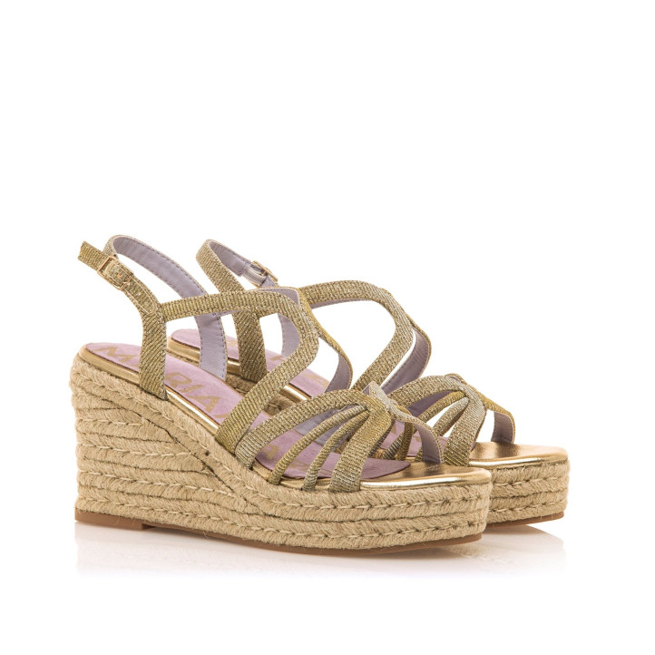 SANDALIAS DE MUJER MARIAMARE ASTI ORO 68559 60490 - Querol online
