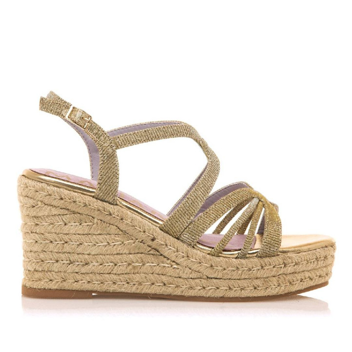 SANDALIAS DE MUJER MARIAMARE ASTI ORO 68559 60490 - Querol online