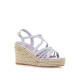 SANDALIAS DE MUJER MARIAMARE ASTI PLATA 68559 60489 - Querol online