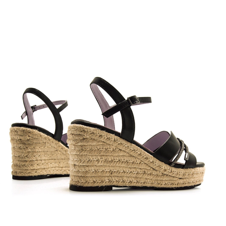 SANDALIAS DE MUJER MARIAMARE ASTI NEGRO 68560 60491 - Querol online