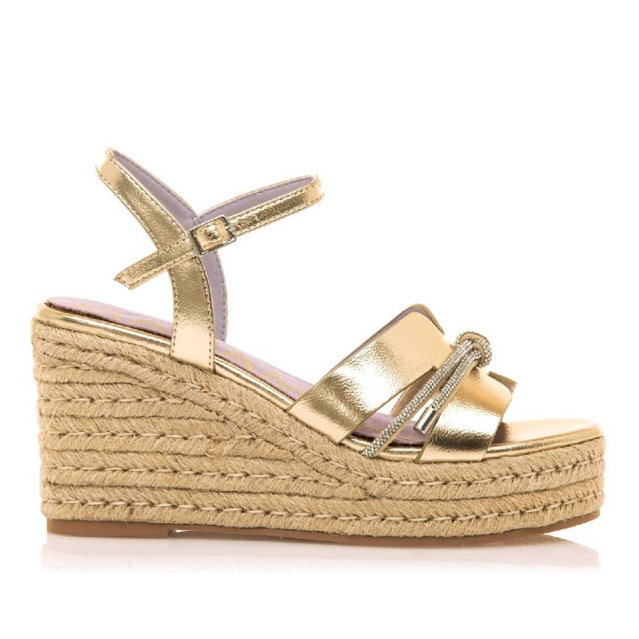 SANDALIAS DE MUJER MARIAMARE ASTI ORO 68560 60493 - Querol online