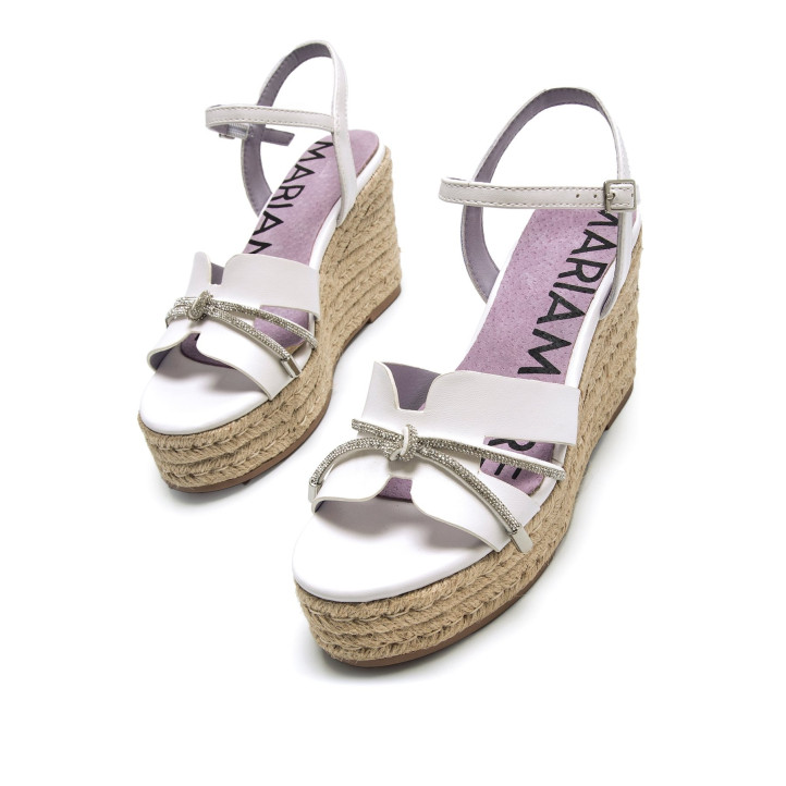 SANDALIAS DE MUJER MARIAMARE ASTI BLANCO 68560 60492 - Querol online