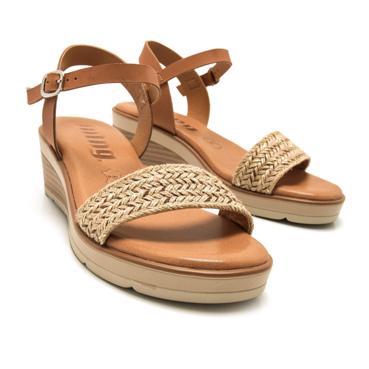 SANDALIAS DE MUJER MUSTANG MARIELLA MARRON 54527 60329 - Querol online