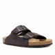 Sandàlies Lobo tahoe marrons estil bio amb doble sivella - Querol online