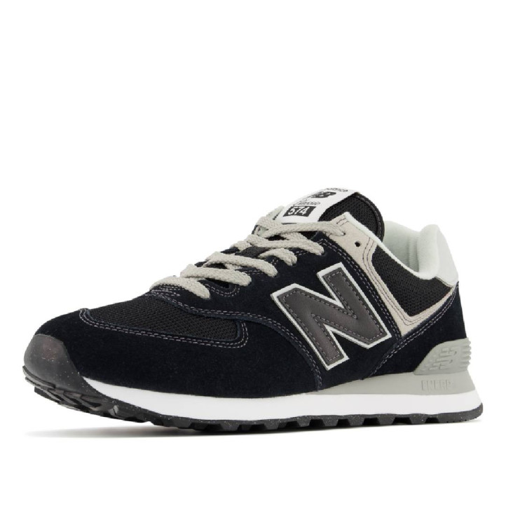 Zapatillas deportivas New Balance 574 core black con white hombre - Querol online