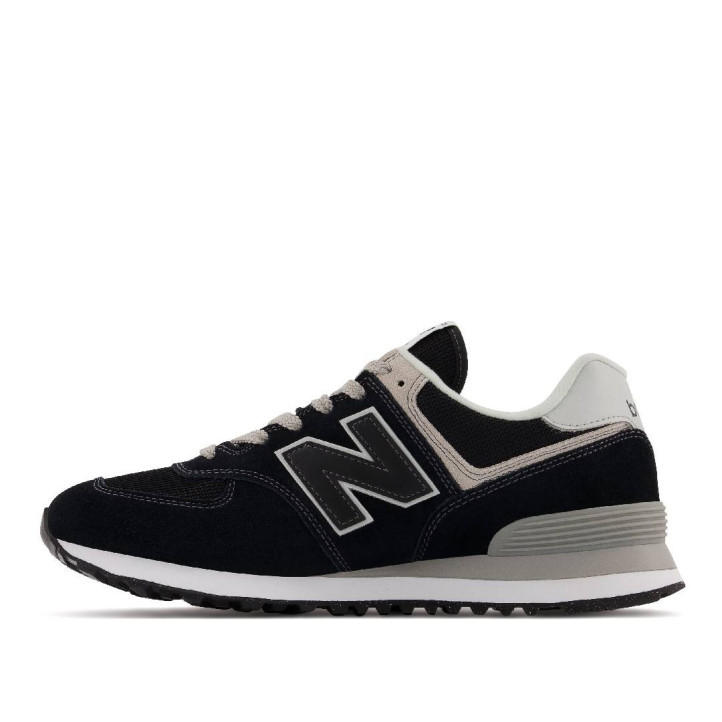 Zapatillas deportivas New Balance 574 core black con white hombre - Querol online