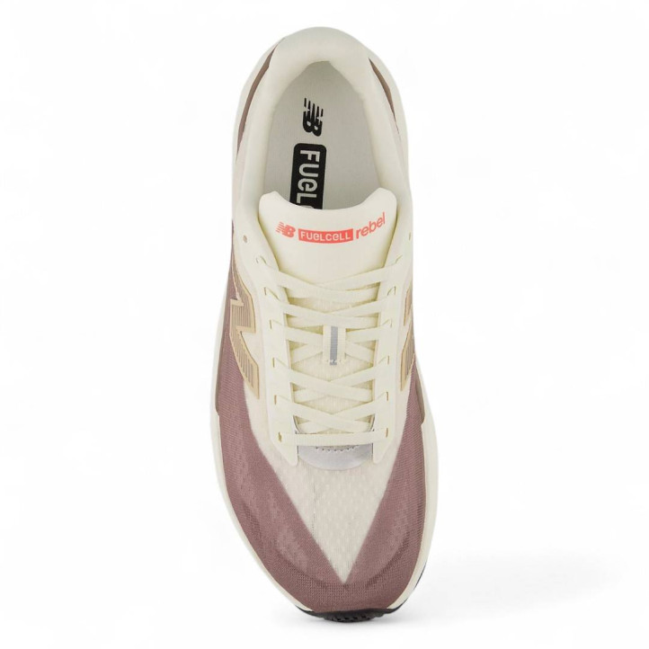 Zapatillas deportivas New Balance fuelcell rebel v5 angora con earth shadow y sea salt para mujer - Querol online