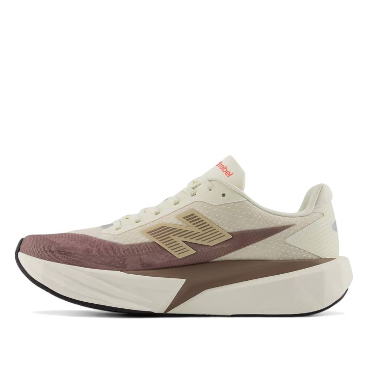 Zapatillas deportivas New Balance fuelcell rebel v5 angora con earth shadow y sea salt para mujer - Querol online