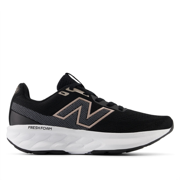 Zapatillas deportivas New Balance 520 v9 fresh foam black con gold para mujer - Querol online