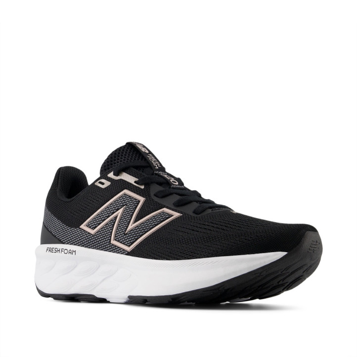 Zapatillas deportivas New Balance 520 v9 fresh foam black con gold para mujer - Querol online