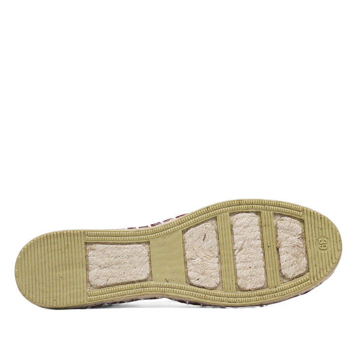 Alpargatas SELQUIR blancas con suela de esparto y estilo clásico para hombre - Querol online