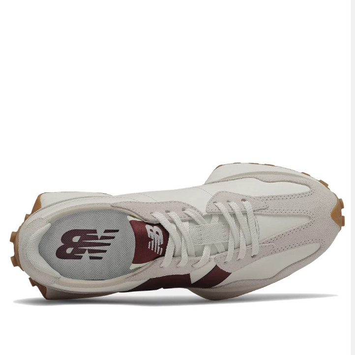 Sabatilles urban New Balance 327 moonbean amb classic burgundy per a dona - Querol online