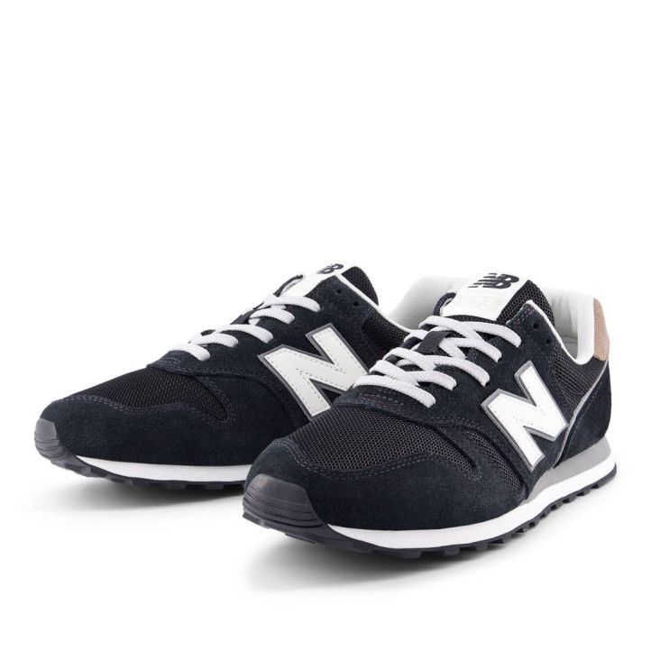 Sabatilles esportives New Balance 373 black amb brown per a home - Querol online
