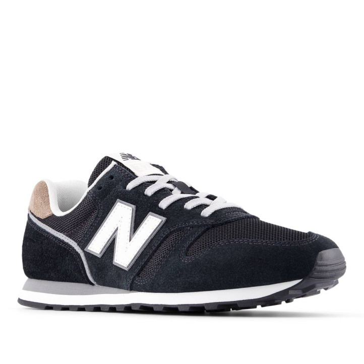 Sabatilles esportives New Balance 373 black amb brown per a home - Querol online