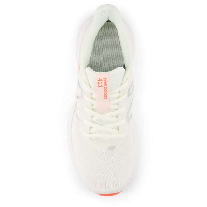 Sabatilles esportives New Balance 411v3 wahite amb orange per a dona - Querol online