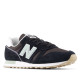 Zapatillas urban New Balance 373 v2 black con light green para mujer - Querol online