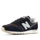 Zapatillas urban New Balance 373 v2 black con light green para mujer - Querol online