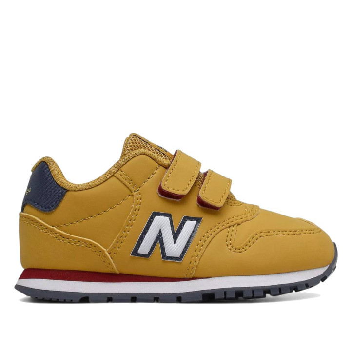 Zapatillas deporte New Balance 500 hook & loop harvest gold con nb navy y nb scarlet - Querol online