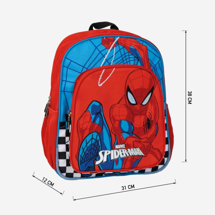 Mochilas Cerda roja y azul mediana 38cm spiderman - Querol online