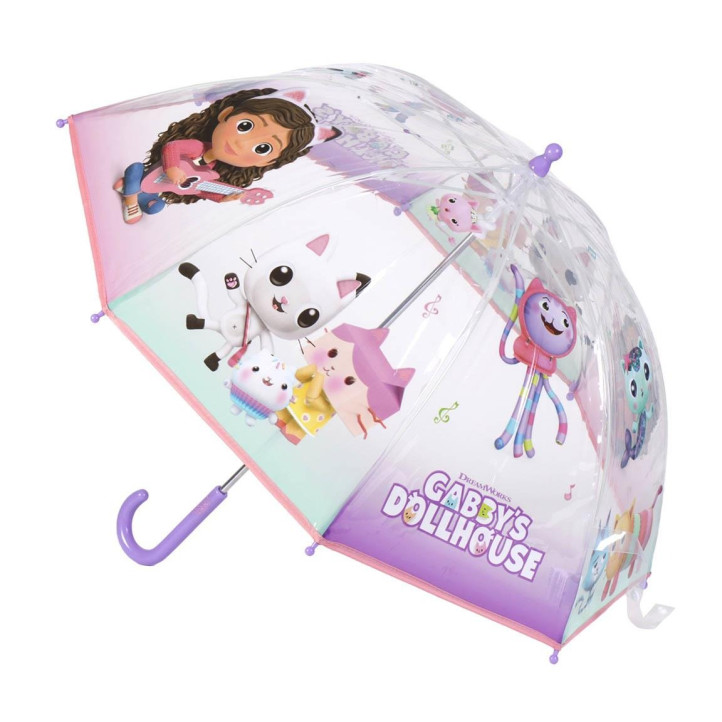 Paraguas Cerda lila poe burbuja gabby's dollhouse - Querol online